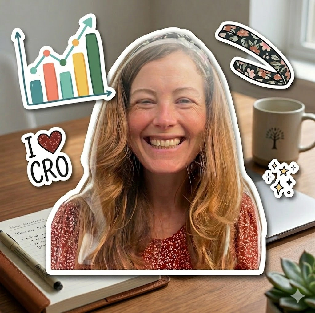 Image of Cate Sloan founder of Take Heart which offers conversion rate optimisation for small businesses